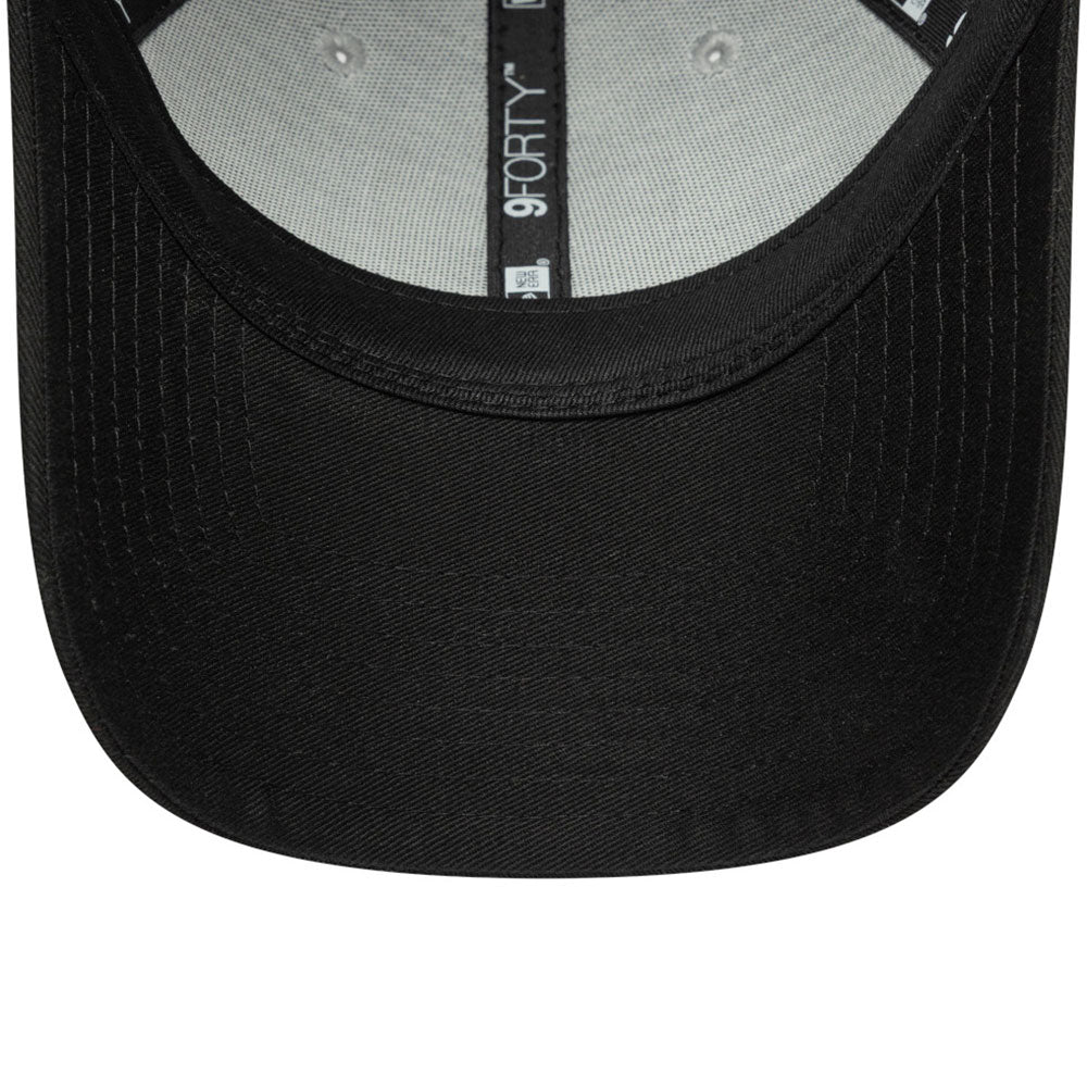 New Era Las Vegas Raiders Side Patch Snow Grey 9FORTY Adjustable Cap