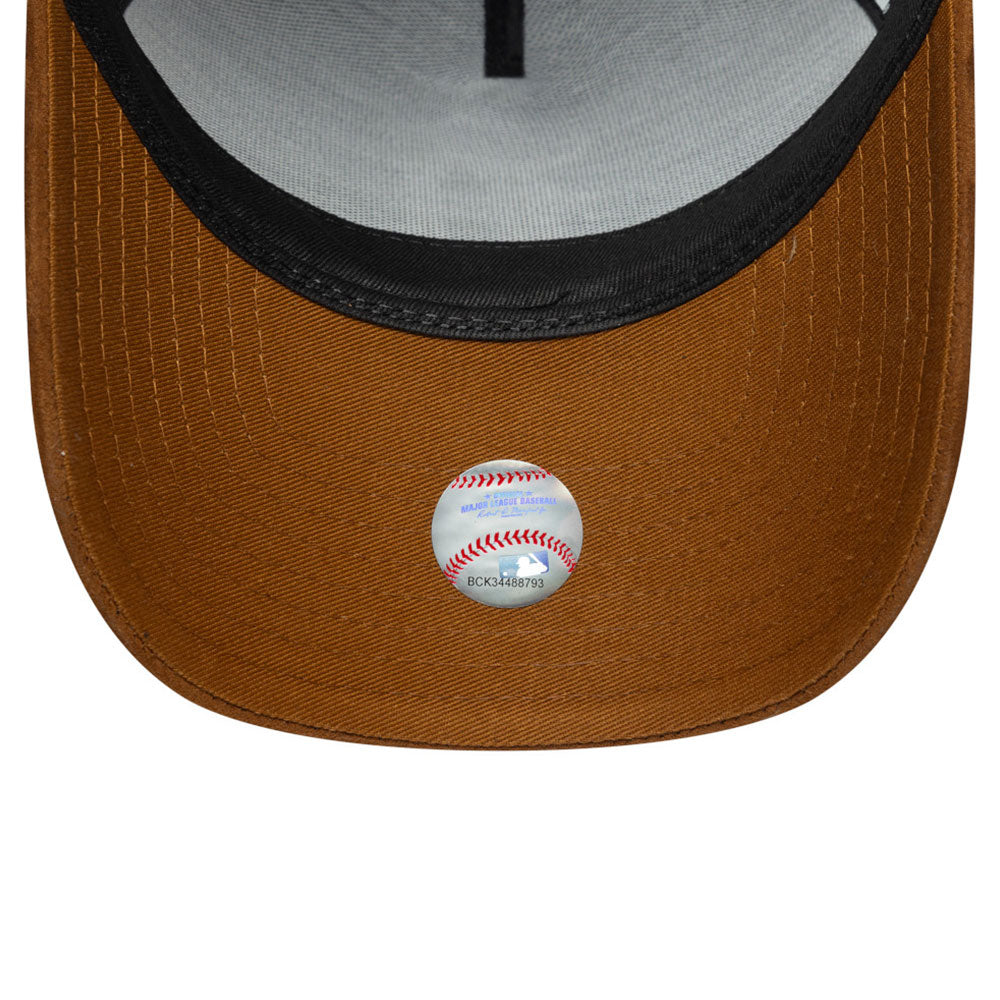 New Era Detroit Tigers Suede Visor Navy 9FORTY E-Frame Snapback Cap