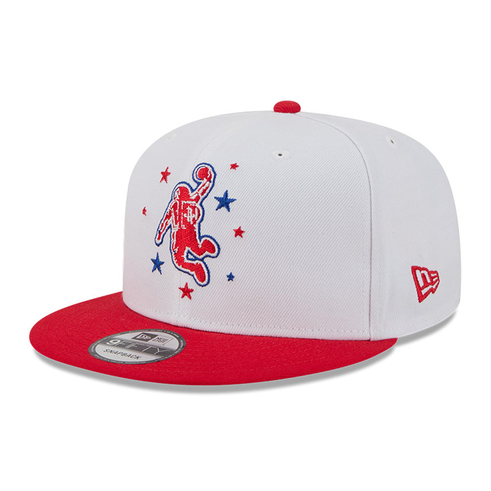 New Era Houston Rockets 2025 City Edition Red 9FIFTY Snapback Cap