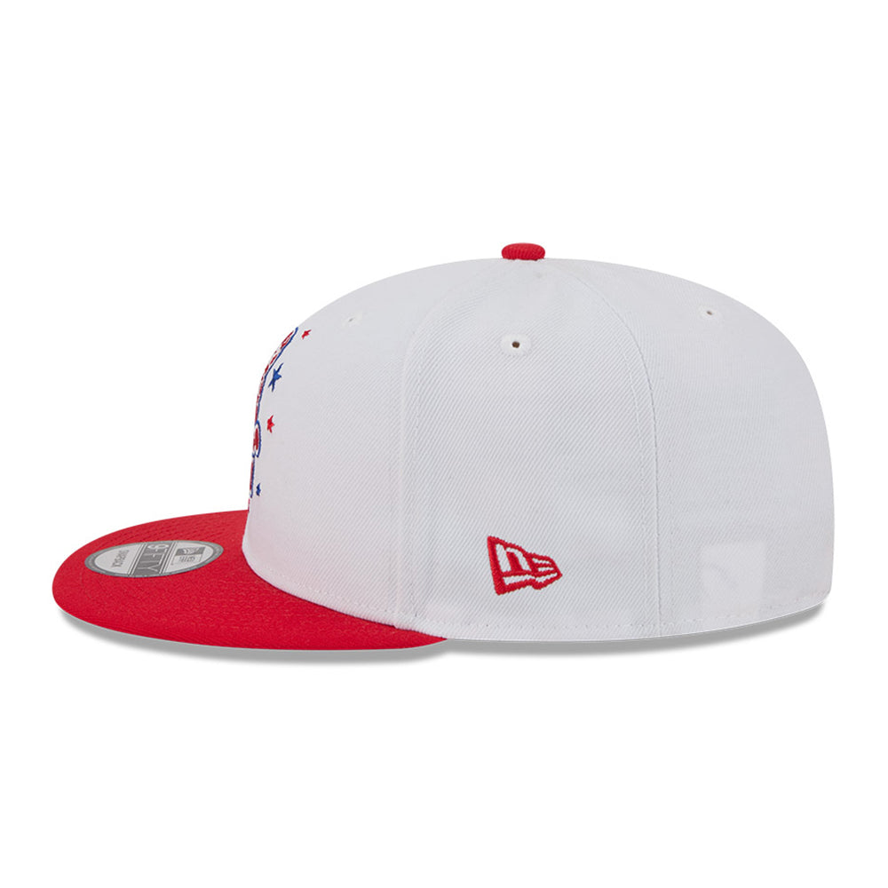 New Era Houston Rockets 2025 City Edition Red 9FIFTY Snapback Cap