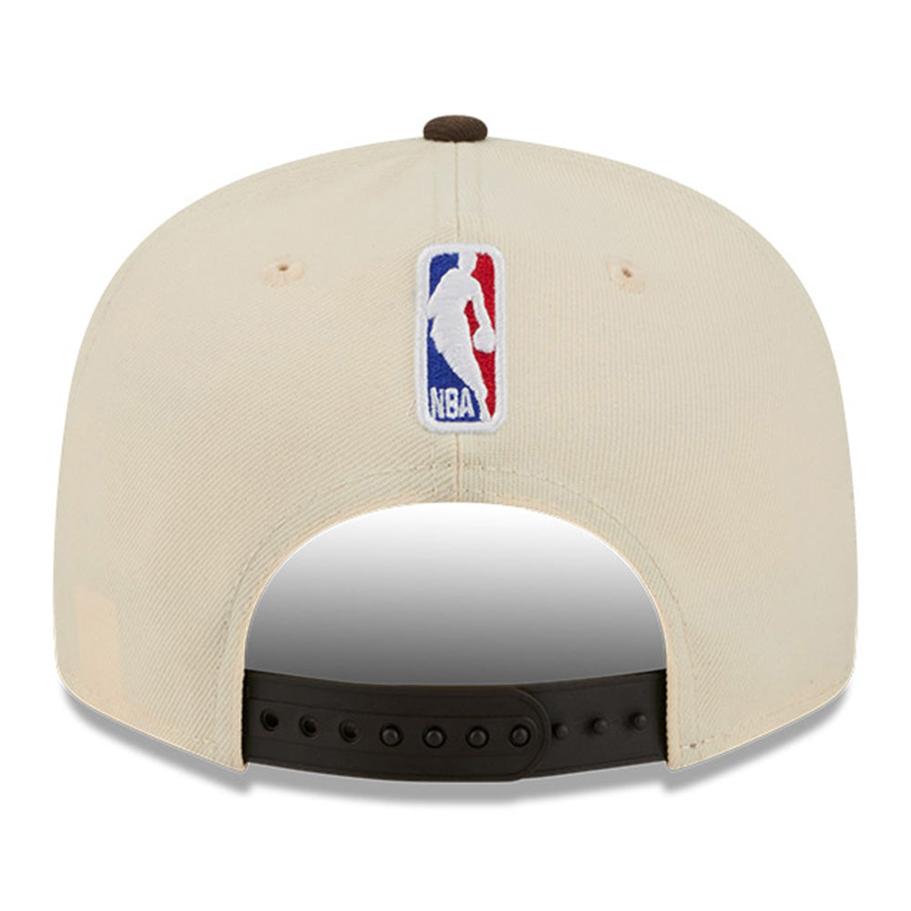 New Era Golden State Warriors 2025 City Edition Brown OTC 9FIFTY Snapback Cap