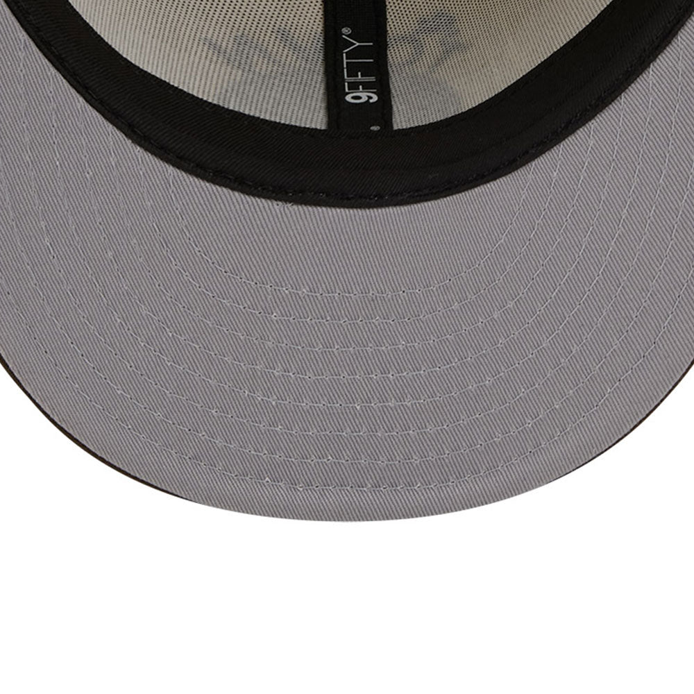 New Era Golden State Warriors 2025 City Edition Brown OTC 9FIFTY Snapback Cap