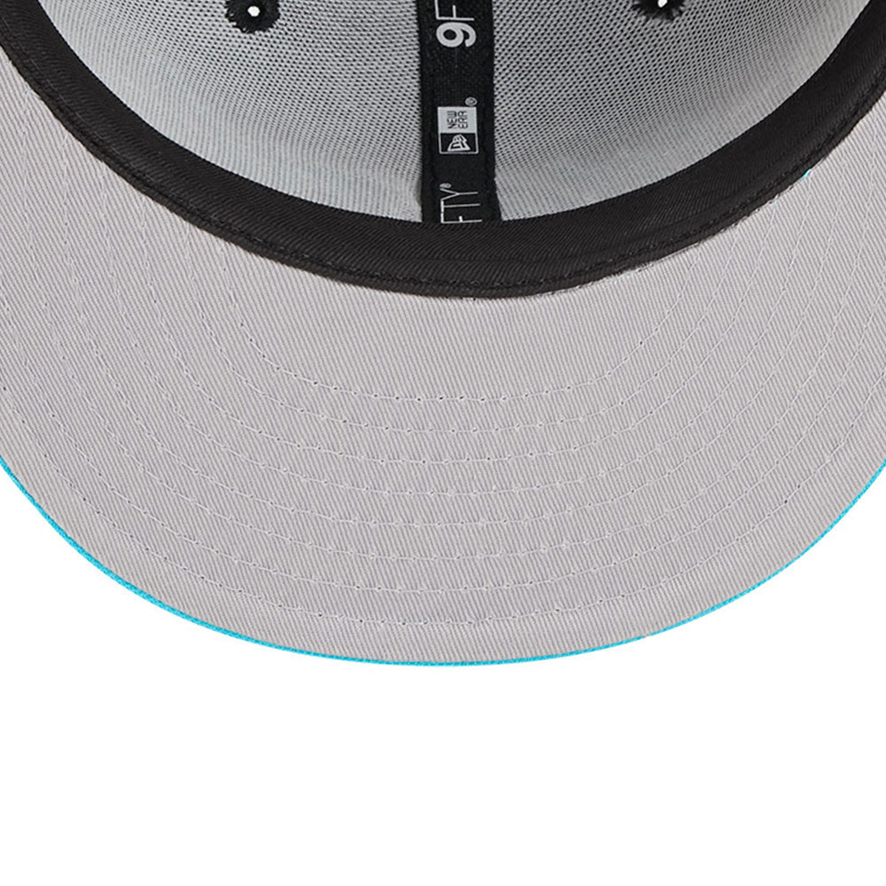 New Era Miami Heat 2025 City Edition Black 9FIFTY Snapback Cap