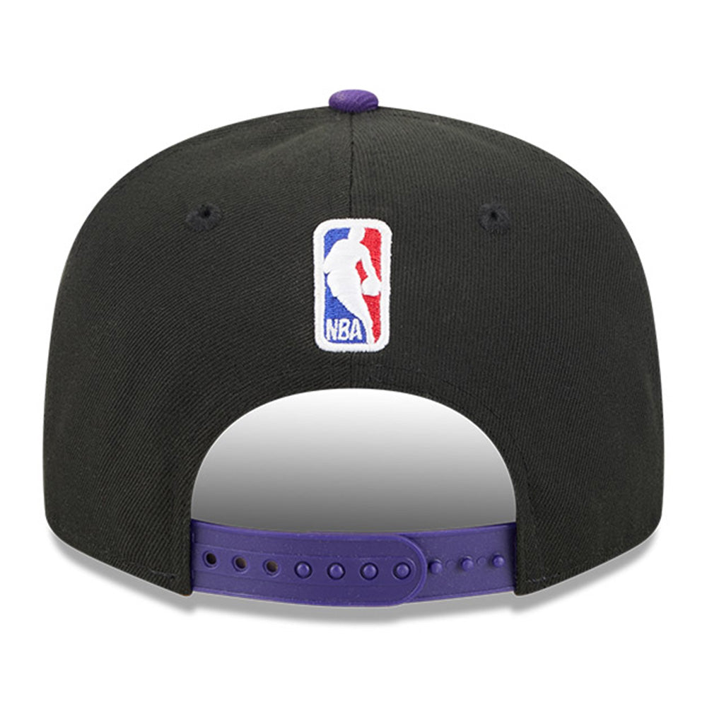 New Era Los Angeles Lakers 2025 City Edition Black Purple 9FIFTY Snapback Cap