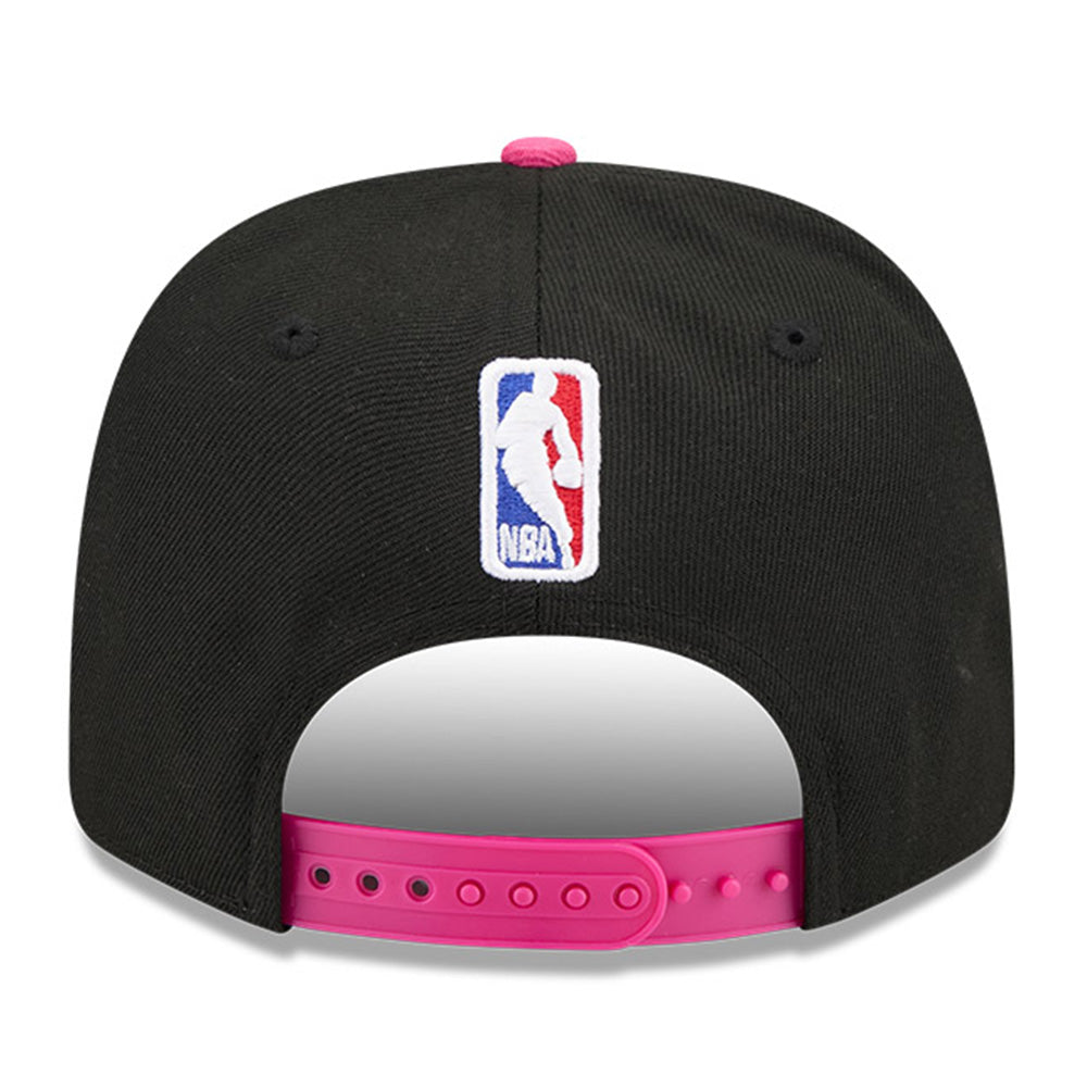 New Era Miami Heat 2025 City Edition Black 9SEVENTY Stretch Snapback Cap