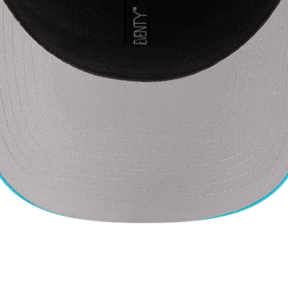 New Era Miami Heat 2025 City Edition Black 9SEVENTY Stretch Snapback Cap