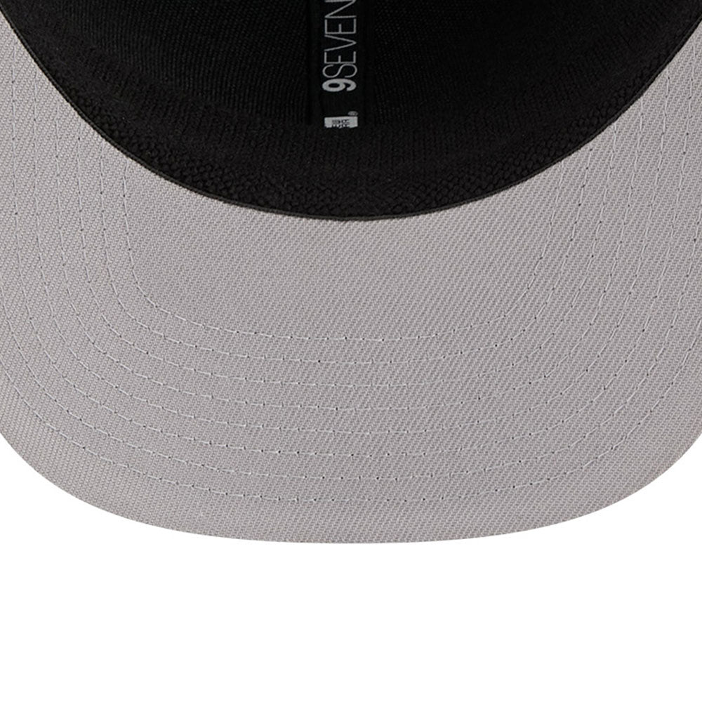 New Era Toronto Raptors 2025 City Edition Black 9SEVENTY Stretch Snapback Cap