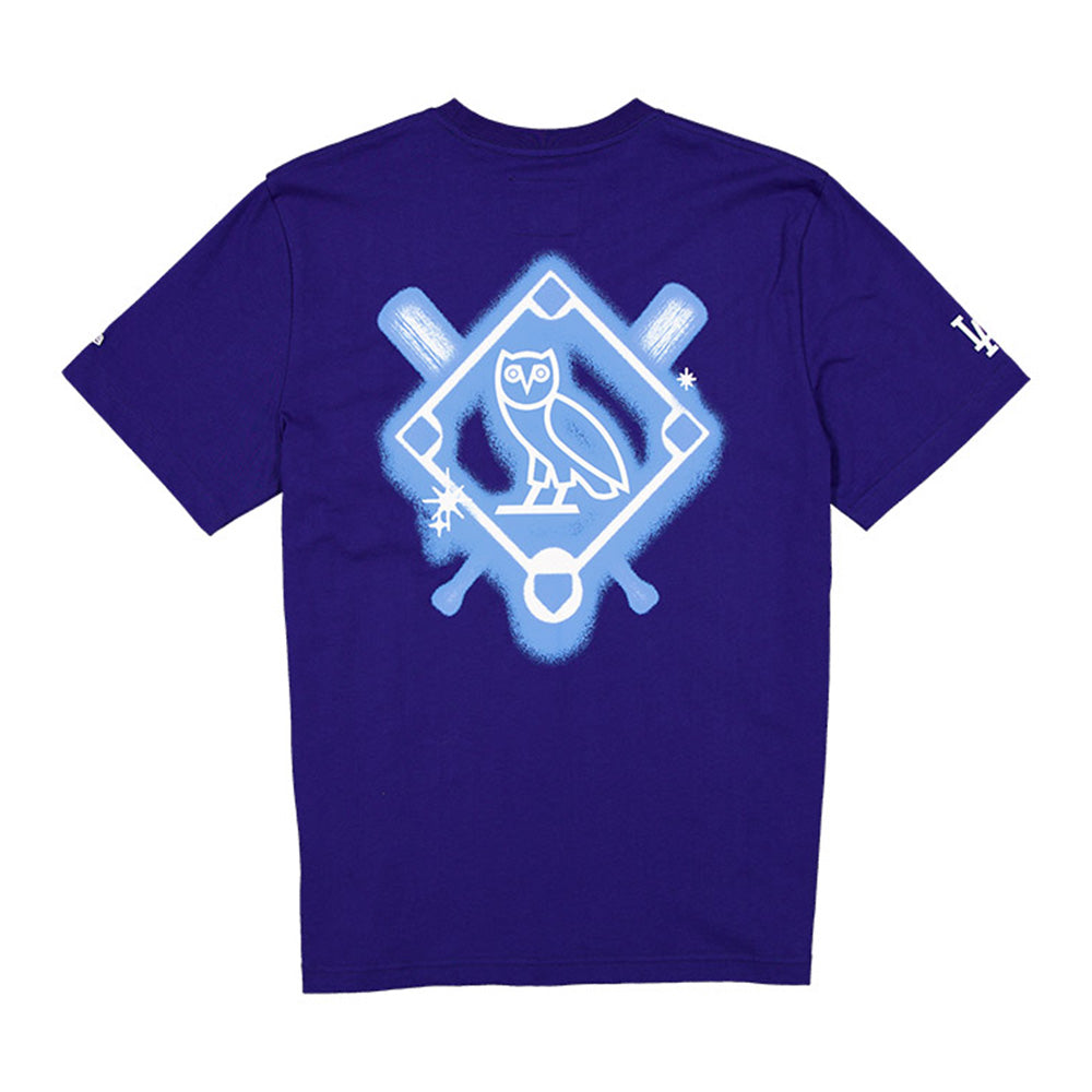 New Era Los Angeles Dodgers MLB x OVO OTC Short Sleeve T-Shirt (LIMITED AND ONLINE EXCLUSIVE)