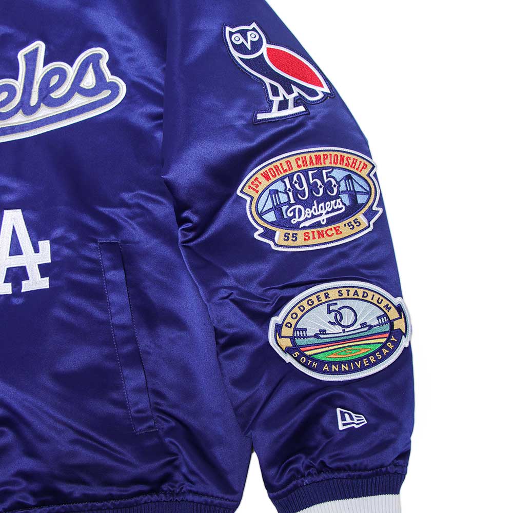 New Era Los Angeles Dodgers MLB x OVO OTC Jacket (LIMITED AND ONLINE EXCLUSIVE)
