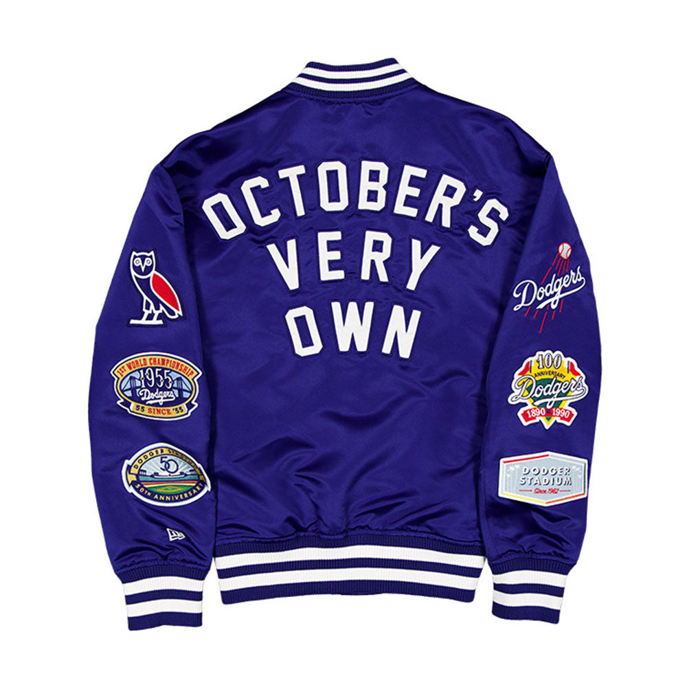 New Era Los Angeles Dodgers MLB x OVO OTC Jacket (LIMITED AND ONLINE EXCLUSIVE)