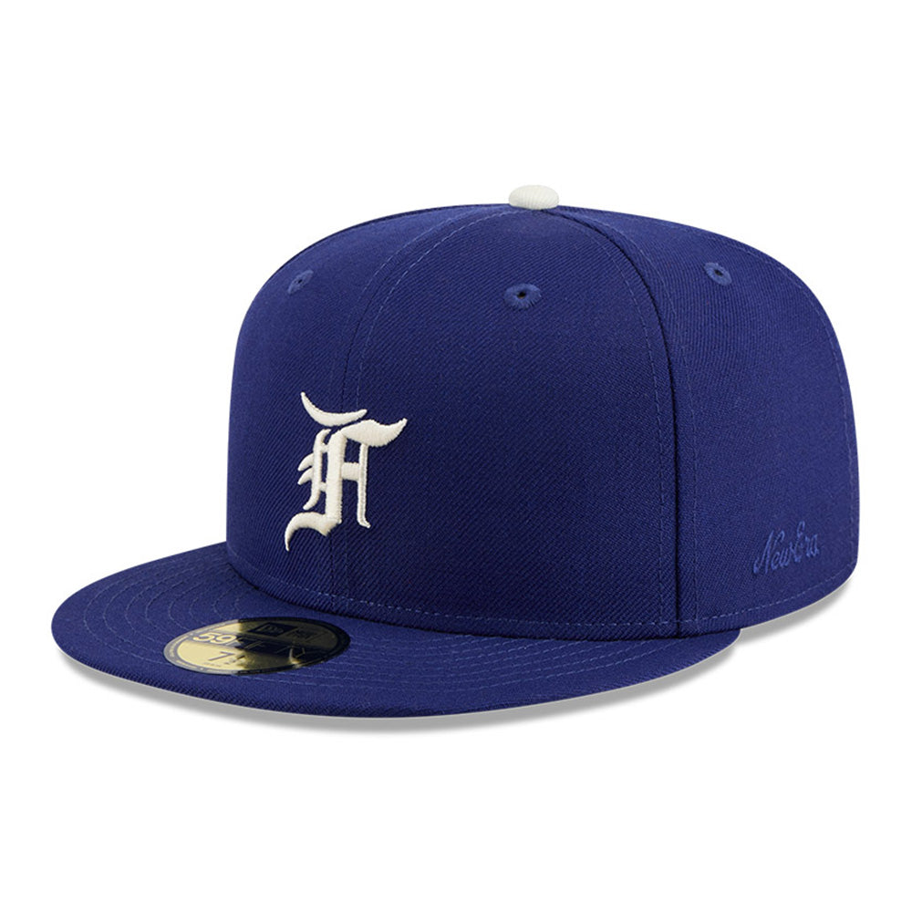 New Era x Fear of God Los Angeles Dodgers MLB Negro League 2025 Blue 59FIFTY Fitted Cap (Limited Exclusive)