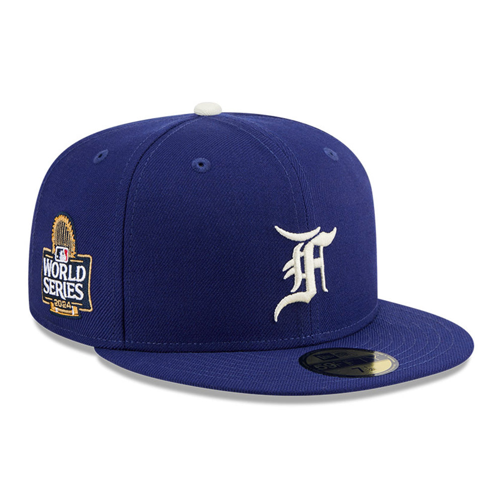 New Era x Fear of God Los Angeles Dodgers MLB Negro League 2025 Blue 59FIFTY Fitted Cap (Limited Exclusive)