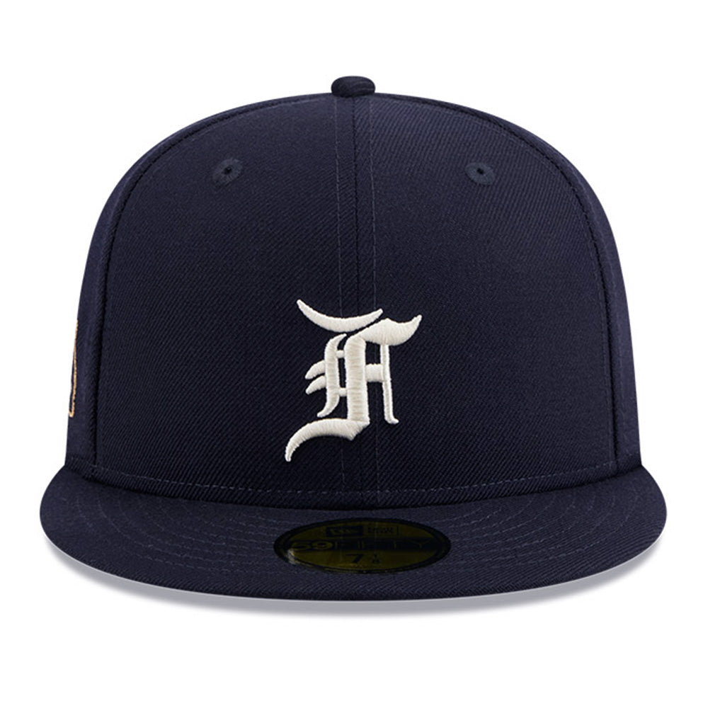 New Era x Fear of God New York Yankees MLB Negro League 2025 Navy 59FIFTY Fitted Cap (Limited Exclusive)