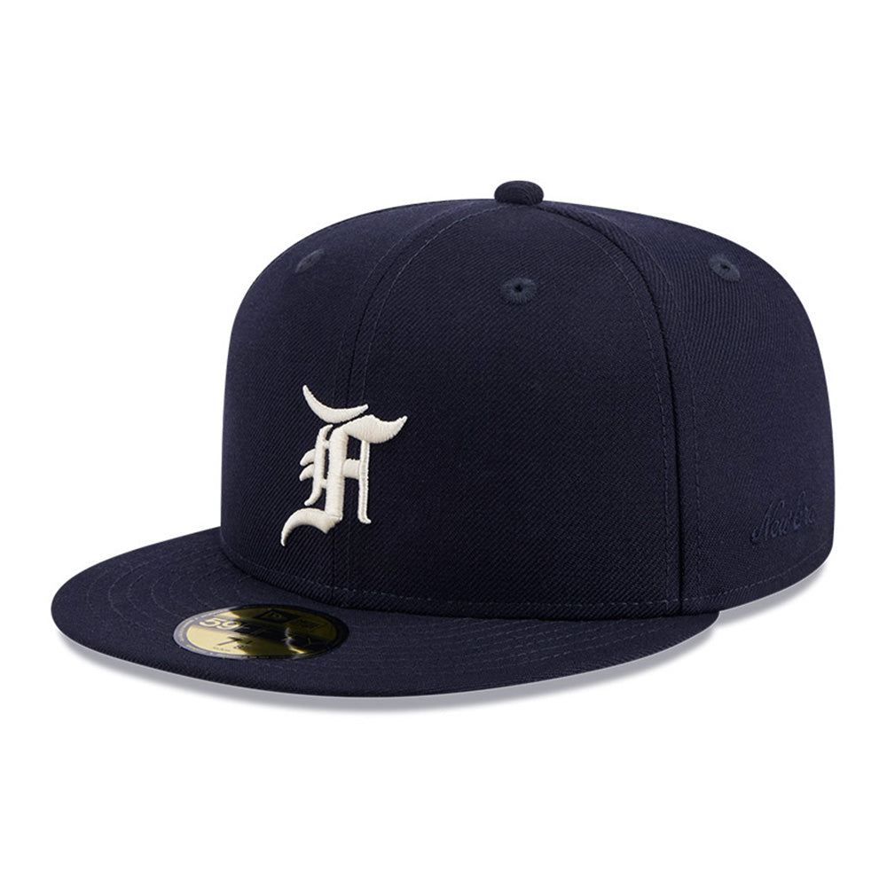 New Era x Fear of God New York Yankees MLB Negro League 2025 Navy 59FIFTY Fitted Cap (Limited Exclusive)