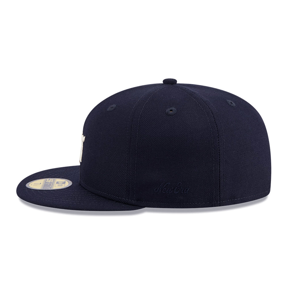 New Era x Fear of God New York Yankees MLB Negro League 2025 Navy 59FIFTY Fitted Cap (Limited Exclusive)