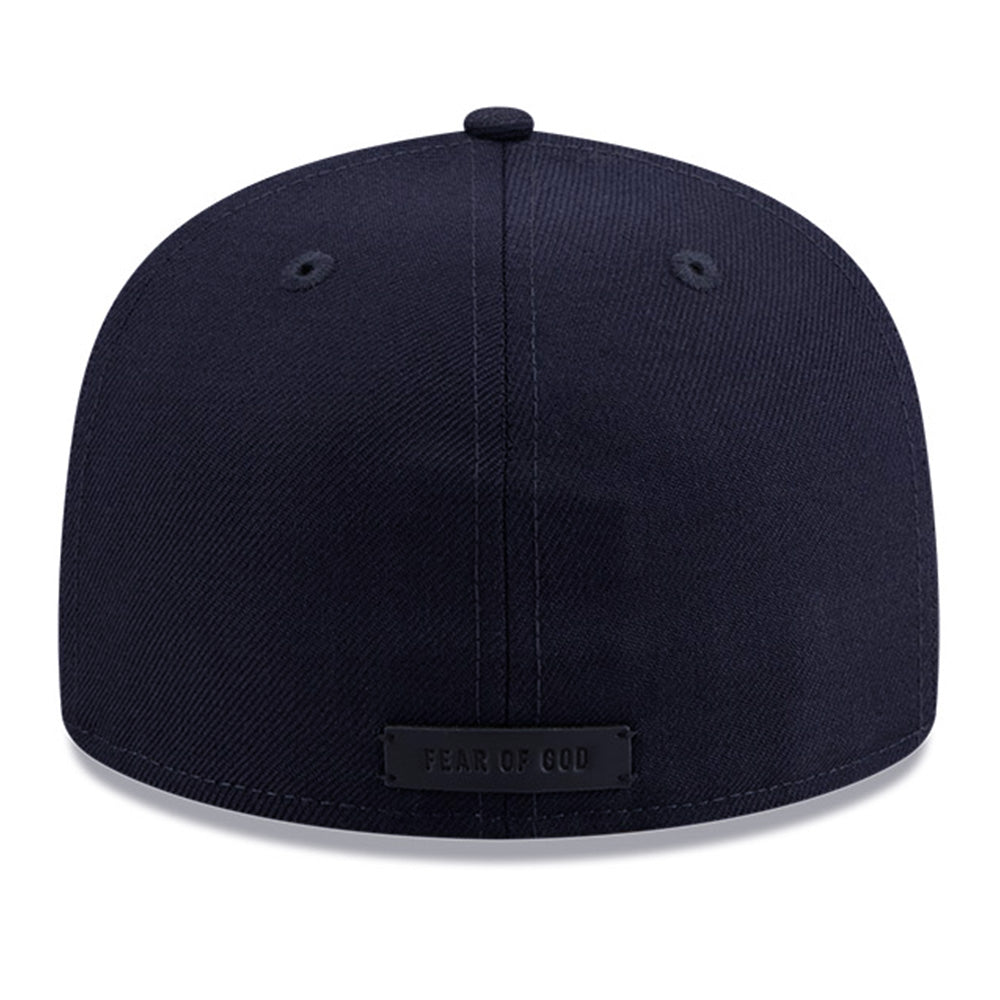 New Era x Fear of God New York Yankees MLB Negro League 2025 Navy 59FIFTY Fitted Cap (Limited Exclusive)