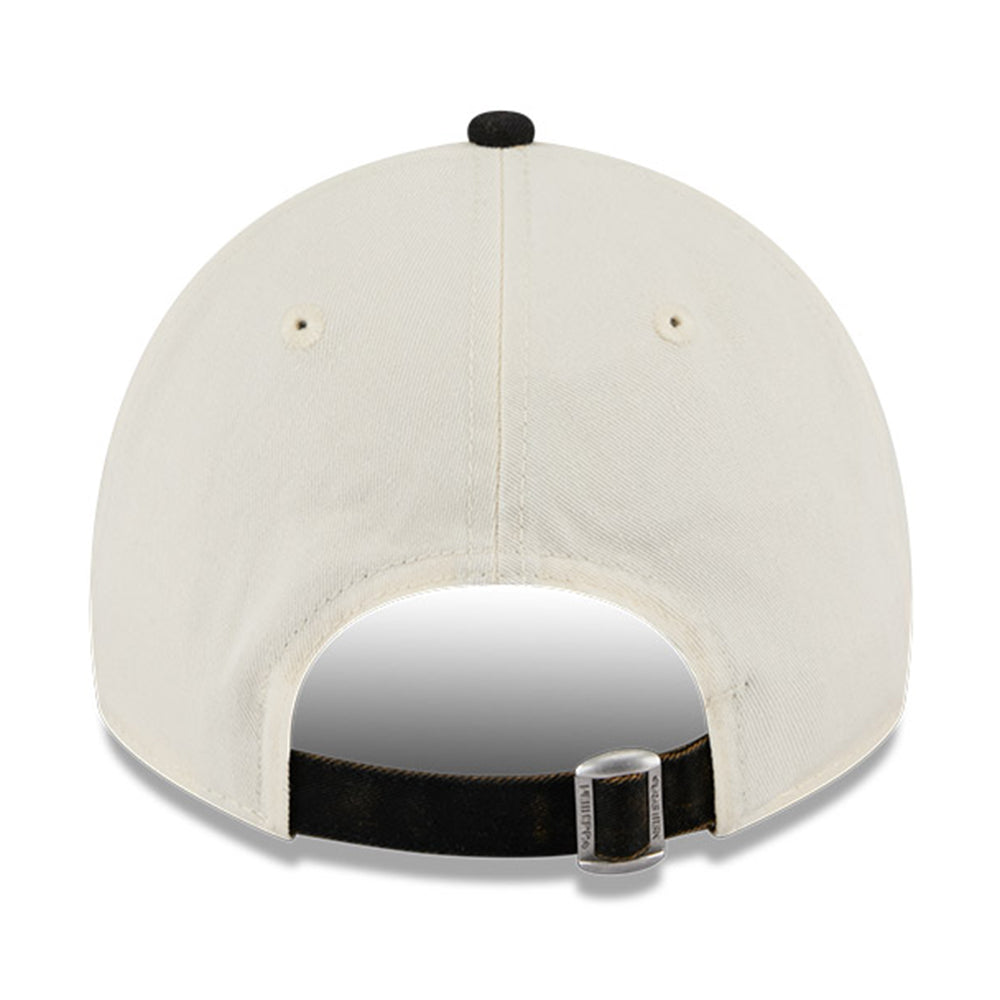 New Era New York Yankees Snow Washed Q425 Chrome White Black 9TWENTY Adjustable Cap