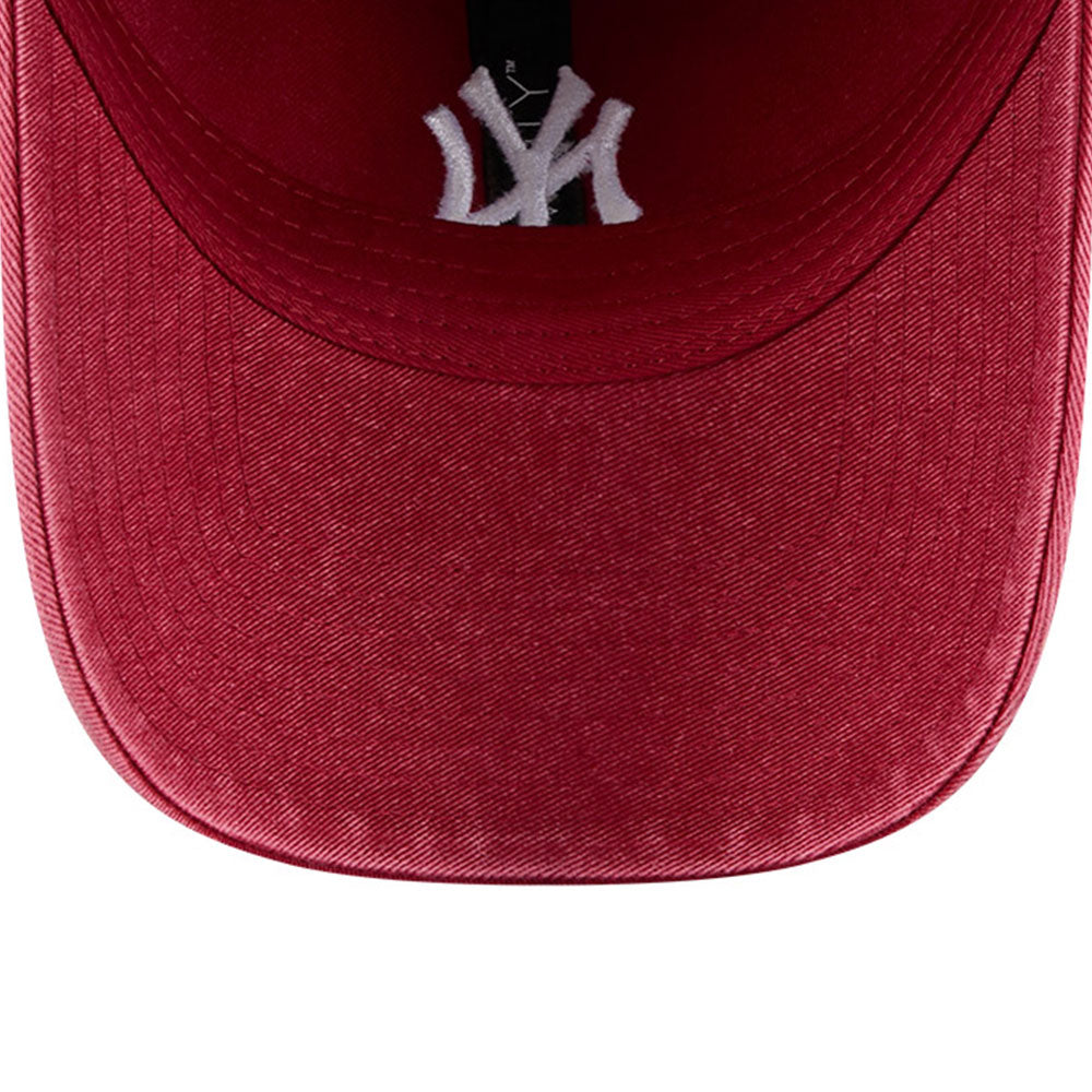 New Era New York Yankees Q425 Snow Wash Red 9TWENTY Adjustable Cap