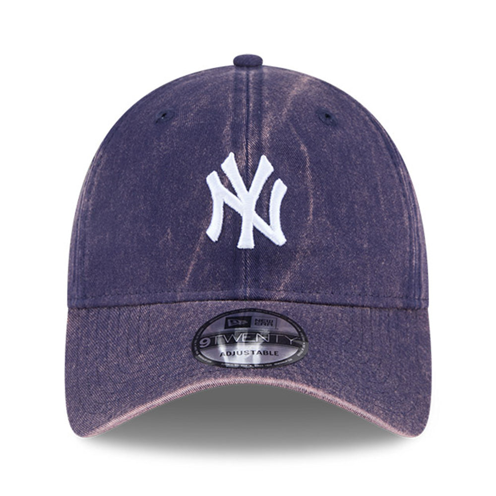 New Era New York Yankees Q425 Snow Wash Lavender 9TWENTY Adjustable Cap