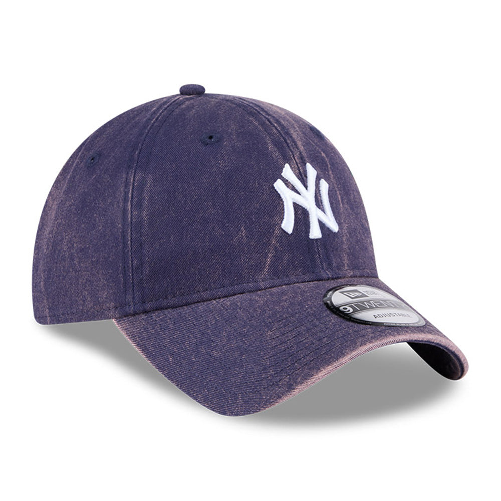 New Era New York Yankees Q425 Snow Wash Lavender 9TWENTY Adjustable Cap