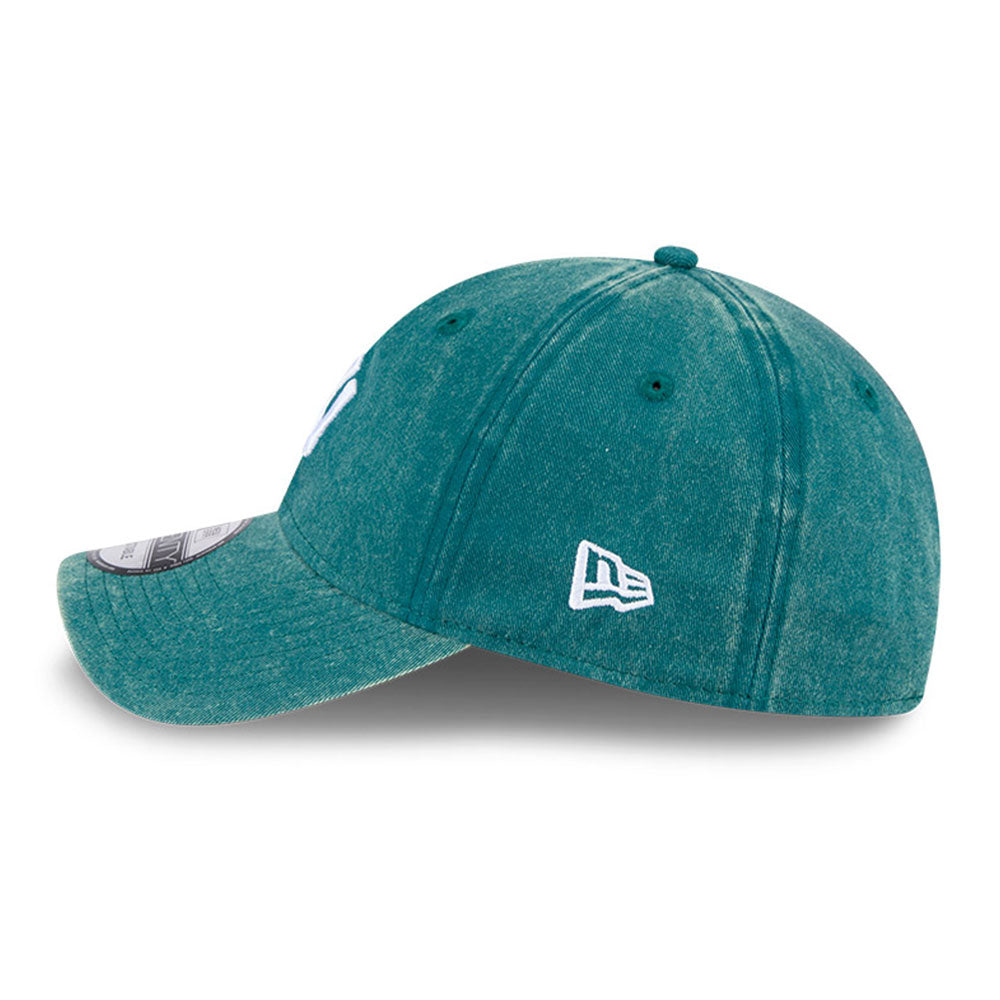 New Era New York Yankees Q425 Snow Wash Teal 9TWENTY Adjustable Cap