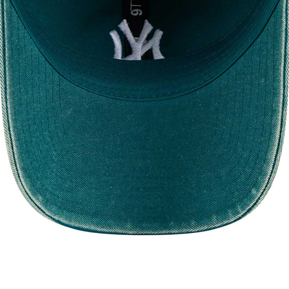 New Era New York Yankees Q425 Snow Wash Teal 9TWENTY Adjustable Cap