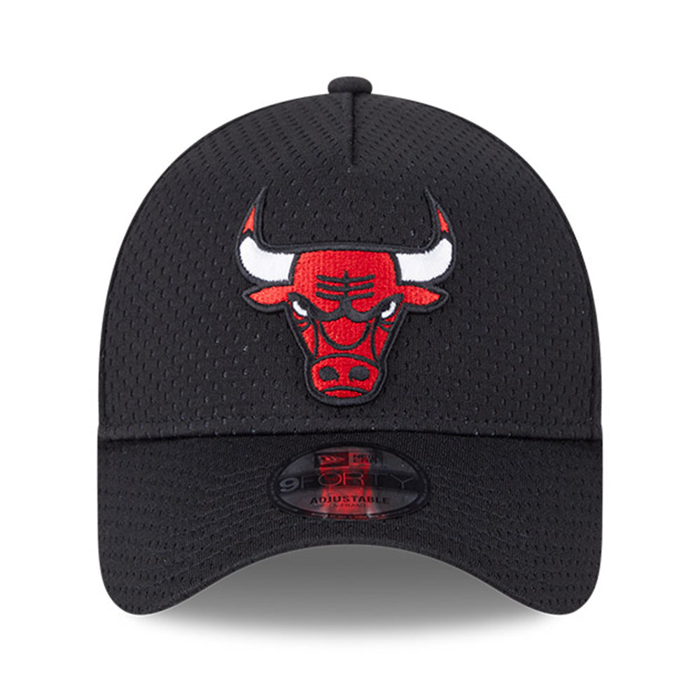 New Era Chicago Bulls Basketball Mesh Q425 9FORTY A-Frame Adjustable Cap