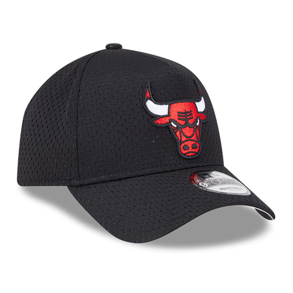 New Era Chicago Bulls Basketball Mesh Q425 9FORTY A-Frame Adjustable Cap
