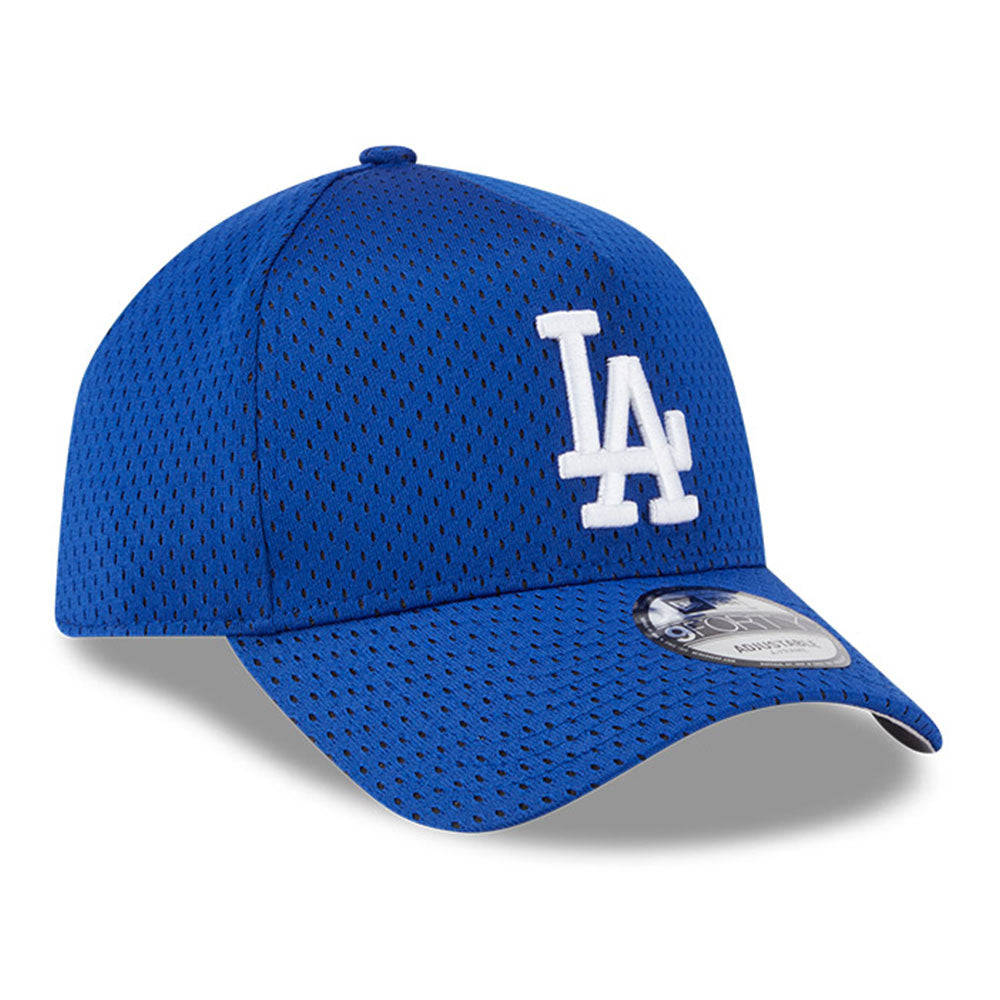 New Era Los Angeles Dodgers Mesh Royal Blue 9FORTY A-Frame Adjustable Cap