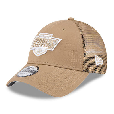 New Era Los Angeles Kings Khaki Classic 9FORTY Trucker Adjustable Cap