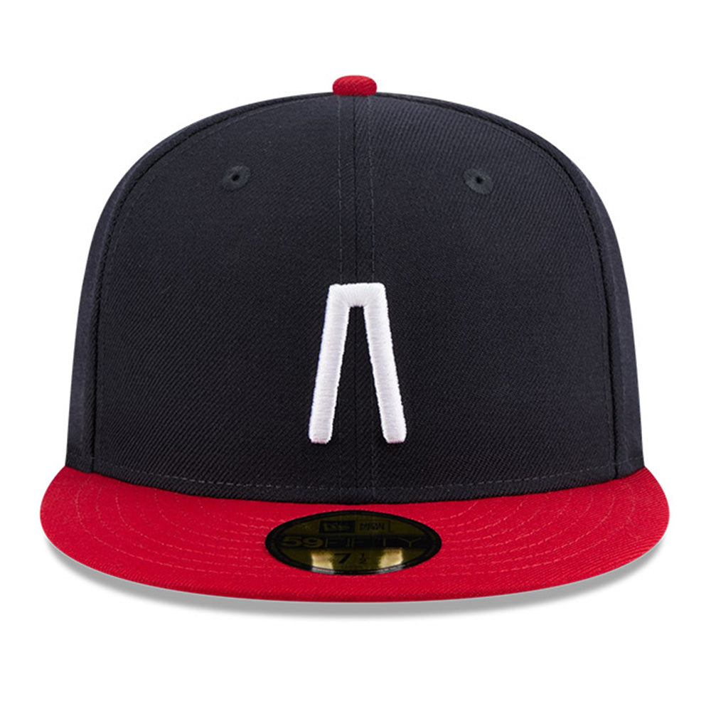 New Era x Fear of God Atlanta 2025 Navy Red 59FIFTY Fitted Cap (ONLINE EXCLUSIVE) (Limited Exclusive)