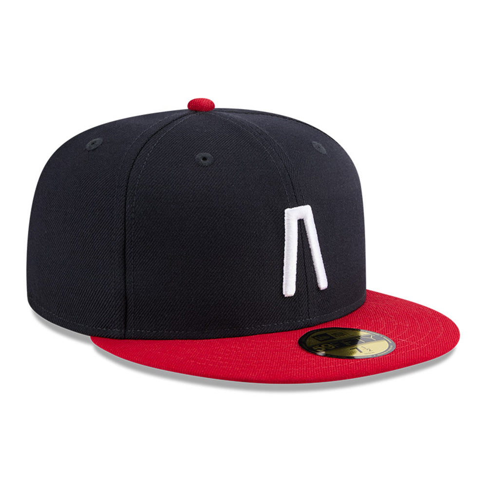 New Era x Fear of God Atlanta 2025 Navy Red 59FIFTY Fitted Cap (ONLINE EXCLUSIVE) (Limited Exclusive)