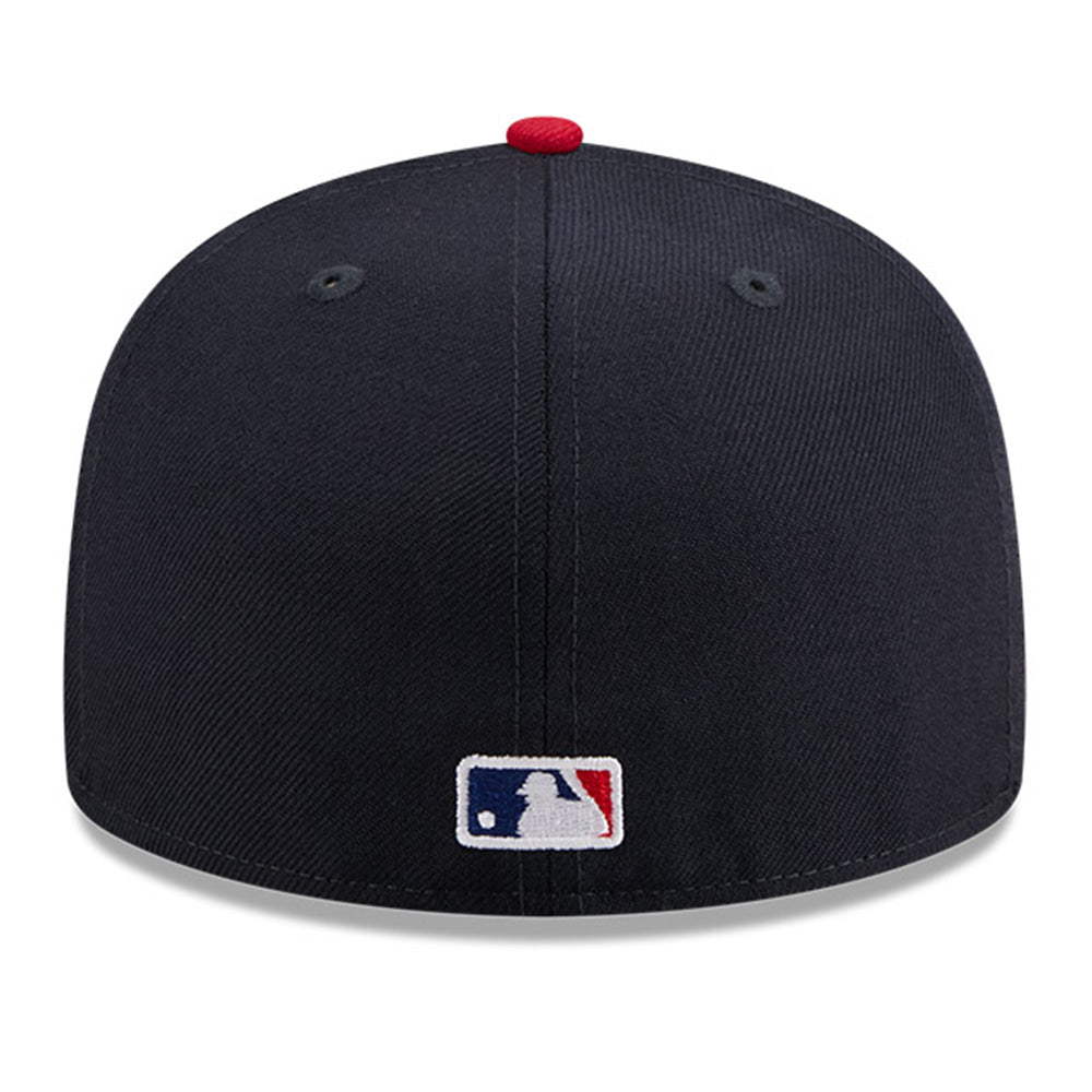 New Era x Fear of God Atlanta 2025 Navy Red 59FIFTY Fitted Cap (ONLINE EXCLUSIVE) (Limited Exclusive)