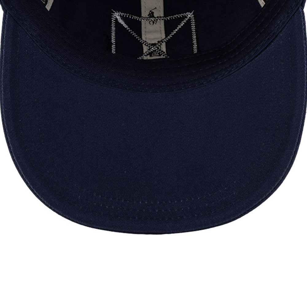 New Era x Ralph Lauren New York Yankees Navy 9FORTY Long Bill Adjustable Cap (ONLINE EXCLUSIVE)
