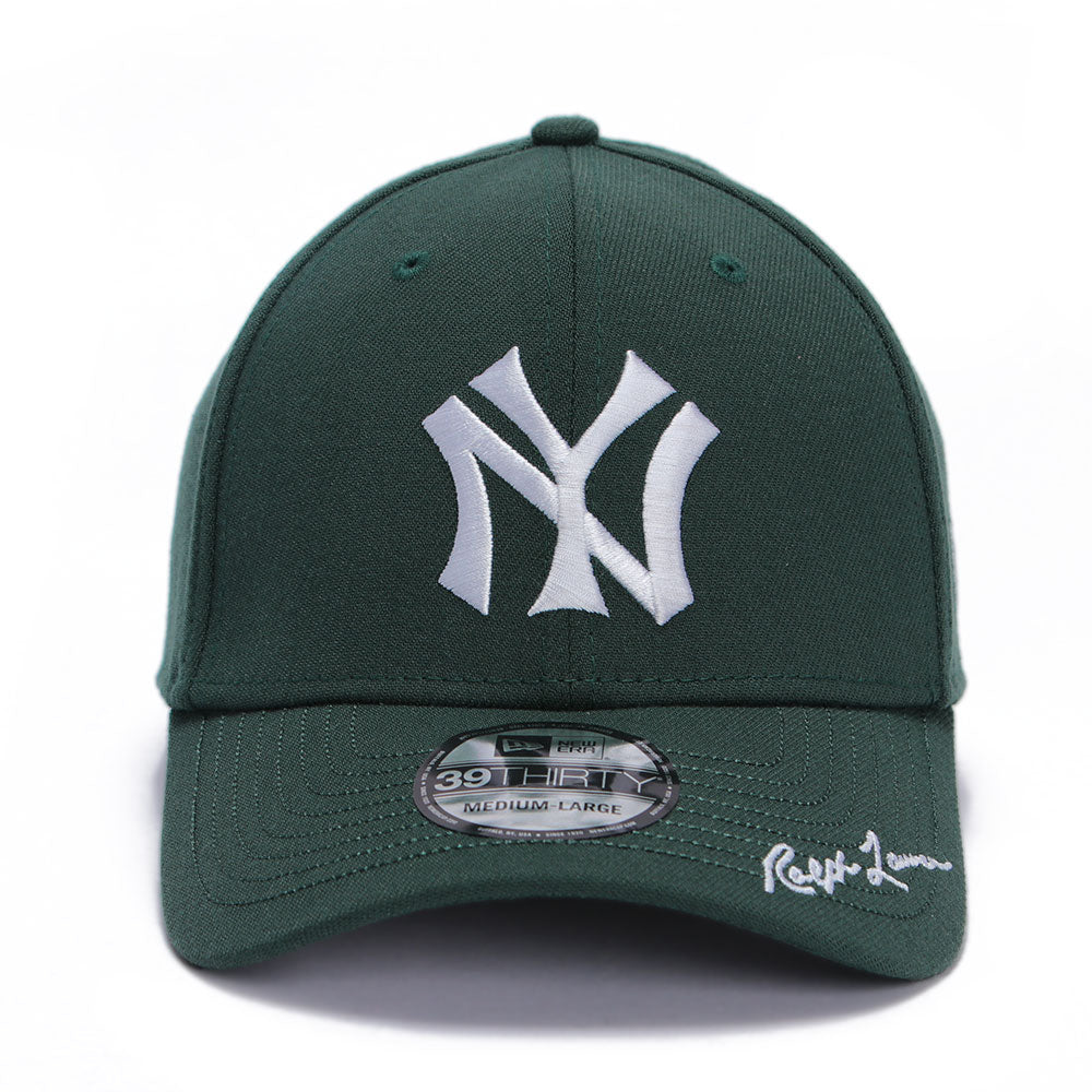 New Era x Ralph Lauren New York Yankees Green 39THIRTY Stretch Adjustable Cap (LIMITED AND EXCLUSIVE)