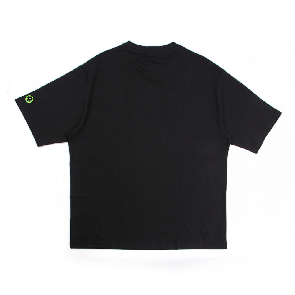 New Era x Sakomoto Days Black Oversized Short Sleeve T-Shirt