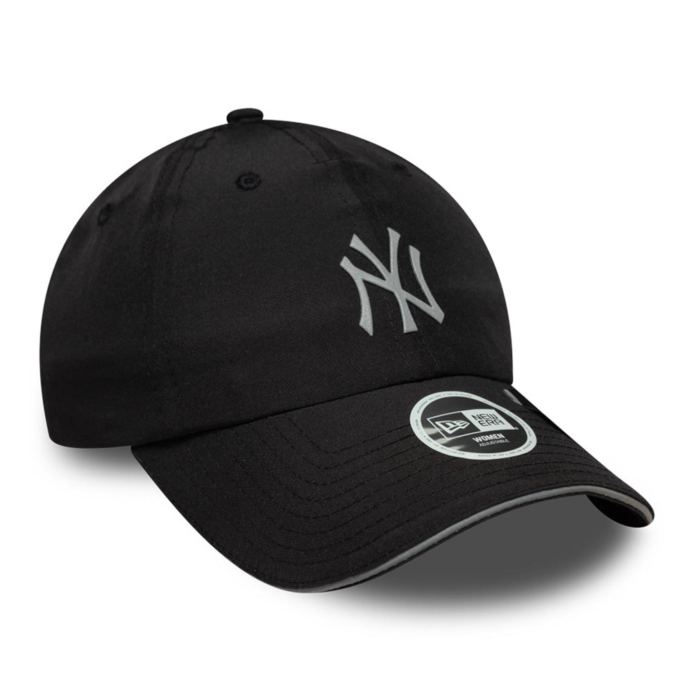 New Era New York Yankees Black Womens Open Back Adjustable Cap