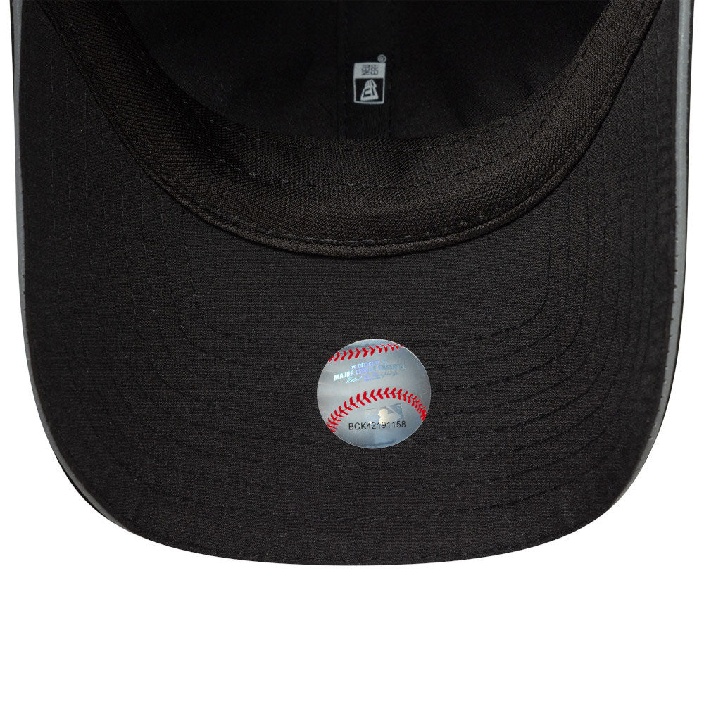 New Era New York Yankees Black Womens Open Back Adjustable Cap