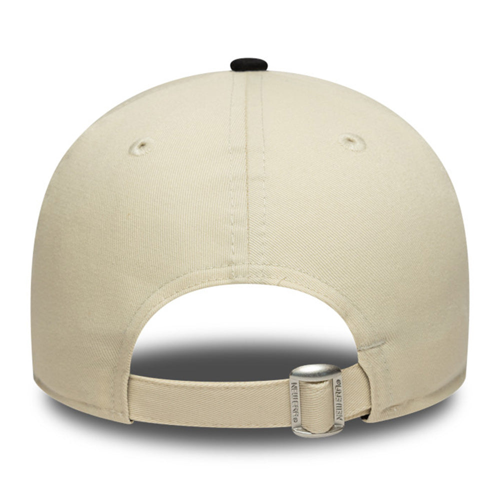 New Era Los Angeles Dodgers Color Block Light Cream Black 9FORTY Adjustable Cap