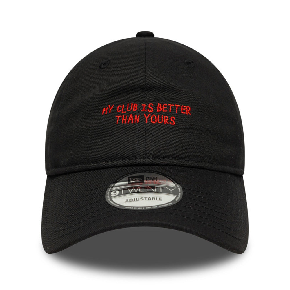 New Era AC Milan SP26 Phrase Black 9TWENTY Adjustable Cap