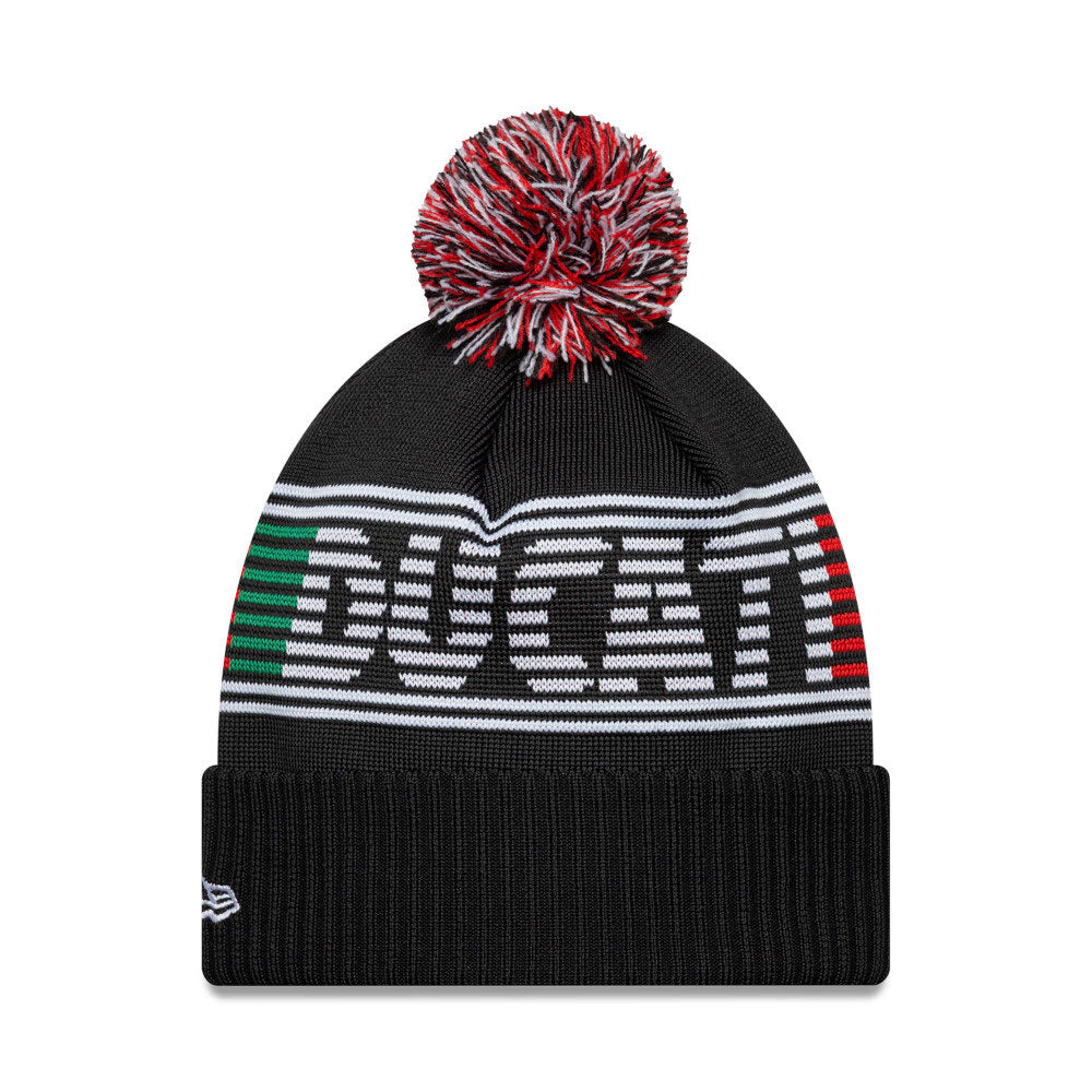 Ducati Motorsport SP26 Black Knit Beanie