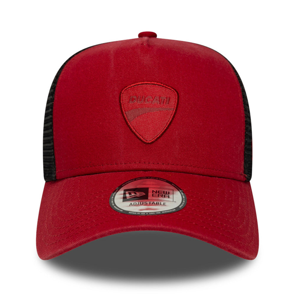 New Era Ducati Motorsport SP26 Red Seasonal 9FORTY E-Frame Trucker Snapback Cap