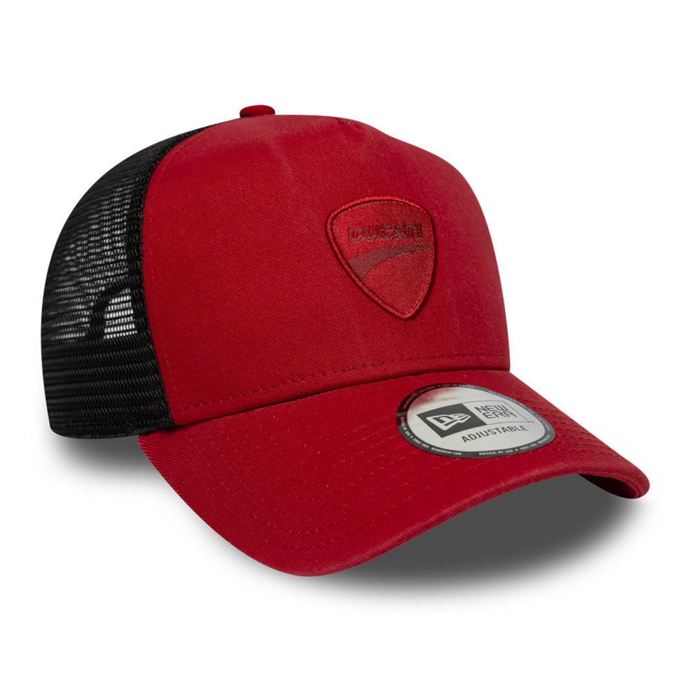 New Era Ducati Motorsport SP26 Red Seasonal 9FORTY E-Frame Trucker Snapback Cap