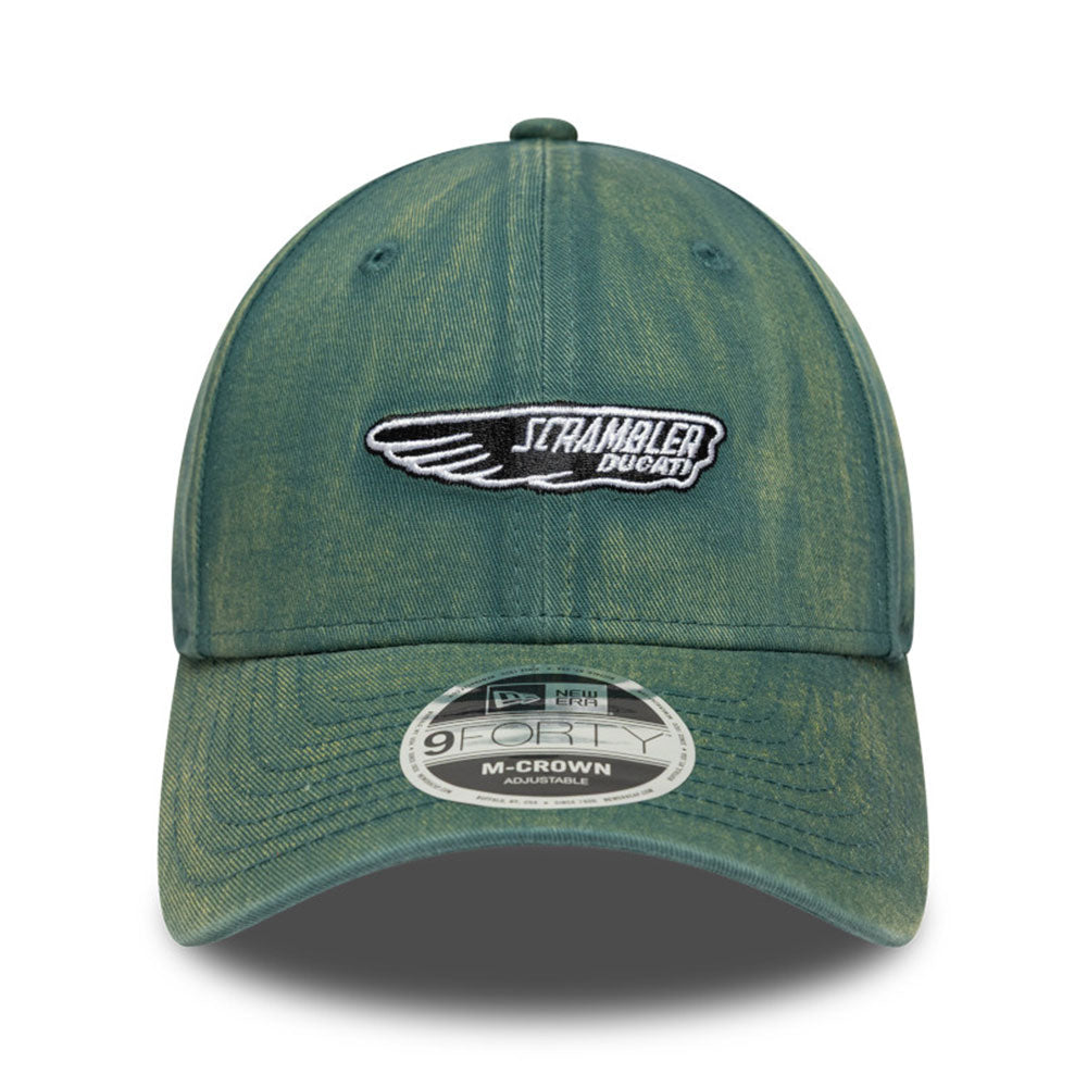 New Era Ducati Motorsport SP26 Scrambler Dark Green 9FORTY M-Crown Adjustable Cap