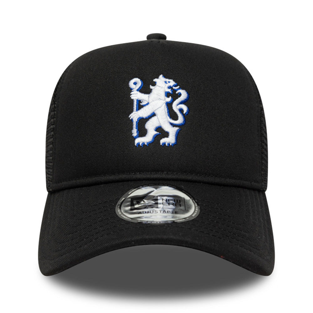 New Era Chelsea Football Club Patch SP26b Black 9FORTY Trucker Snapback Cap