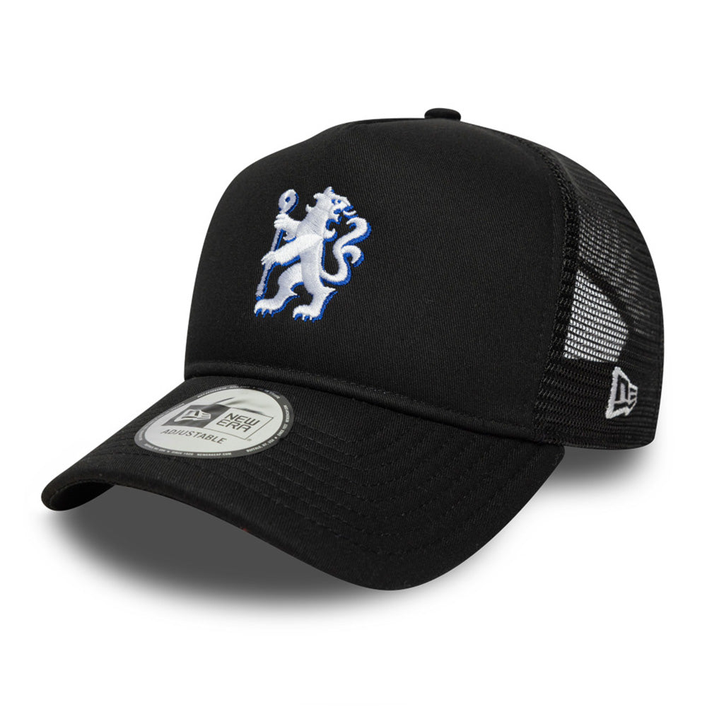 New Era Chelsea Football Club Patch SP26b Black 9FORTY Trucker Snapback Cap