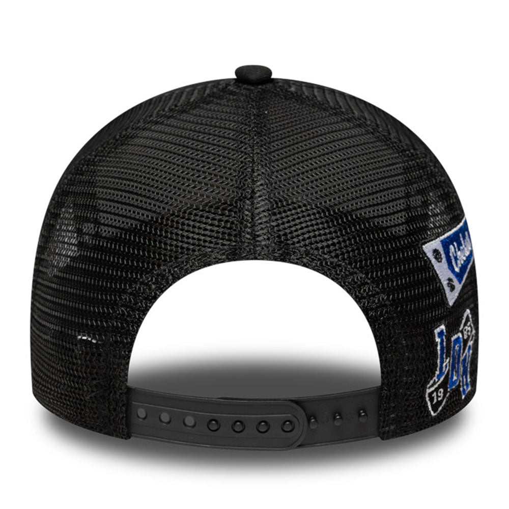 New Era Chelsea Football Club Patch SP26b Black 9FORTY Trucker Snapback Cap