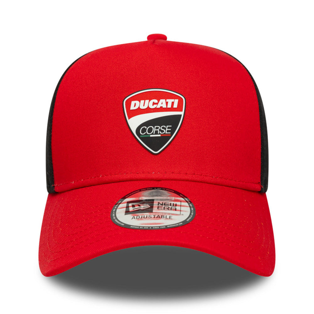 New Era Ducati Motorsport SP26 Red 9FORTY E-Frame Trucker Snapback Cap