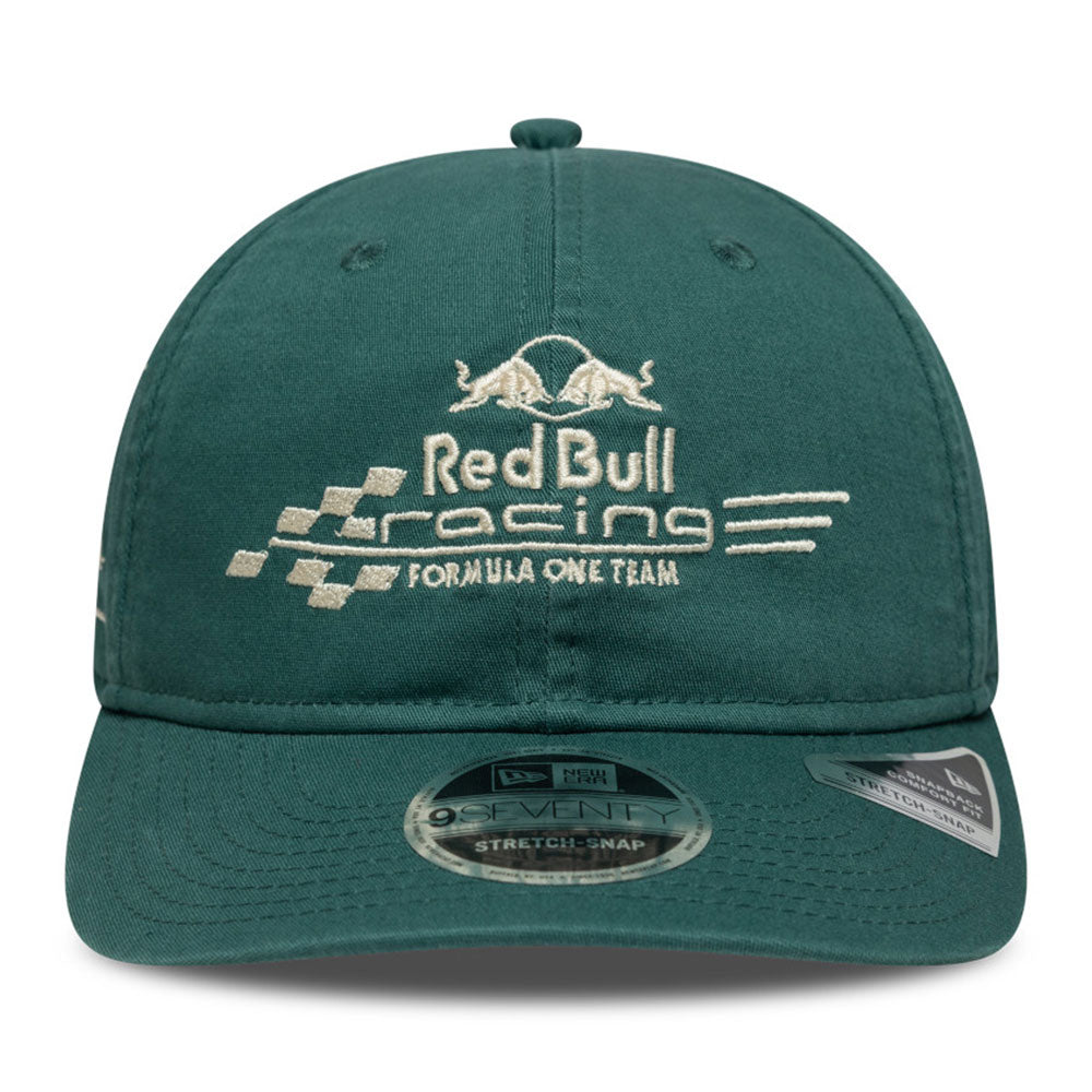 New Era Oracle Red Bull Racing SP26 Dark Green 9SEVENTY Stretch Snapback Cap