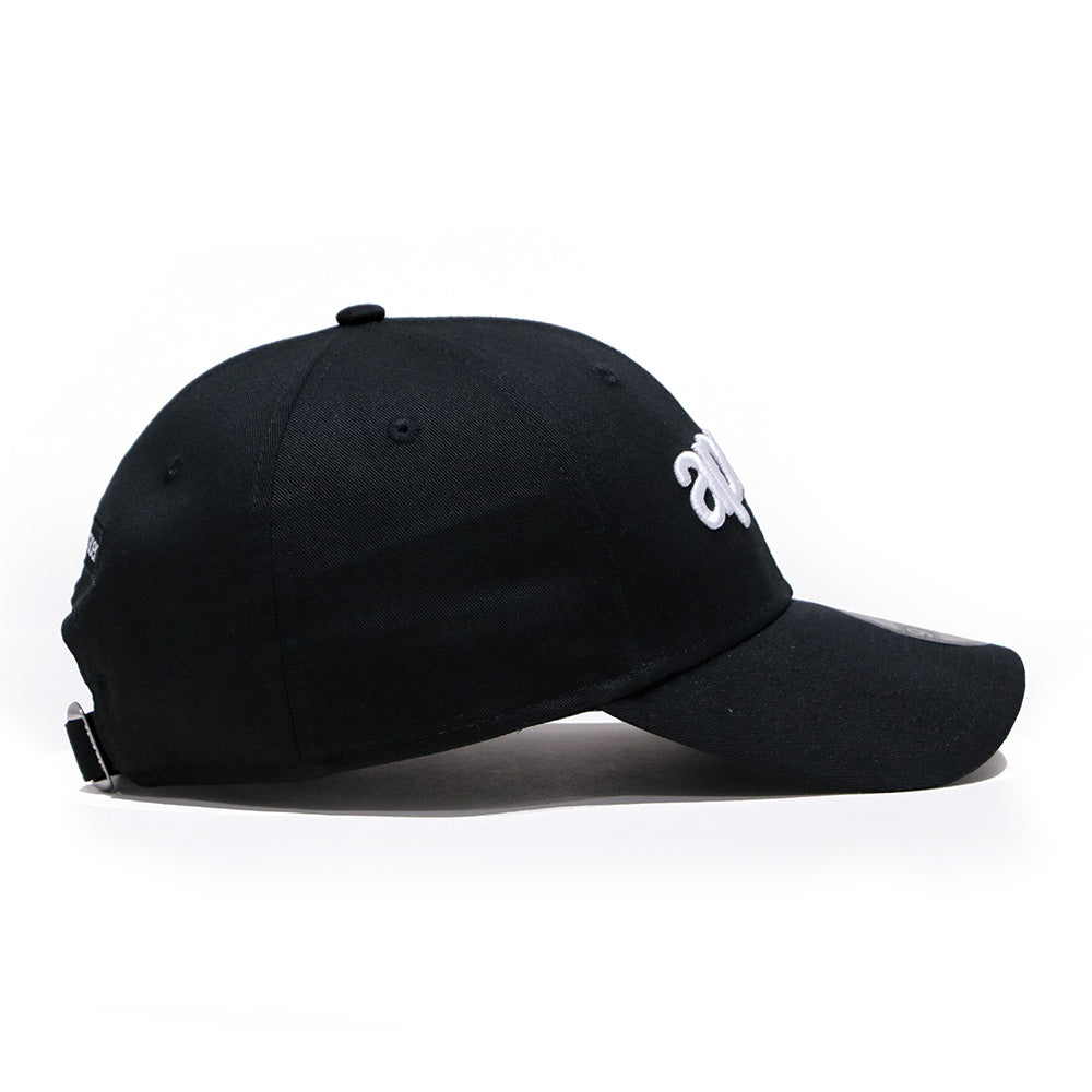 New Era Aprilia Piaggio Wordmark Black 9FORTY Adjustable Cap